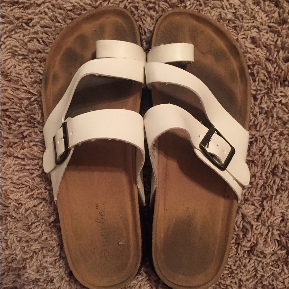 white sandals SOLD